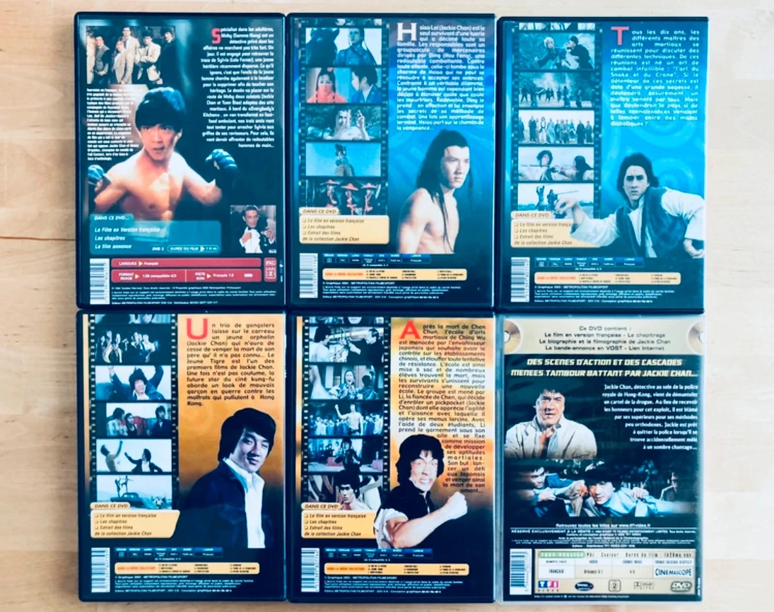 Lot 6 DVD Jackie Chan. – photo 2